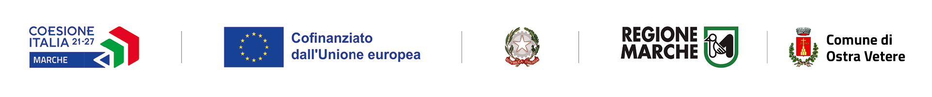 Ostra Vetere Digital - - Questo intervento è stato realizzato con il contributo dell’Unione europea Bando POR FESR Marche 2021-2027 - Asse 1 - Azione 1.2.2 - Int. 1.2.2.2 Bando per “Servizi digitali integrati”